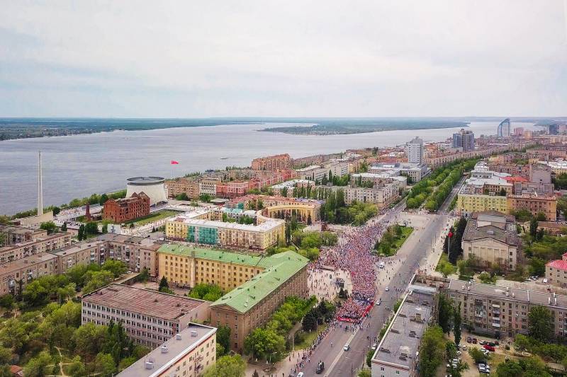волгоград,Праздник,9 мая,День победы,панорама города,Великая отечественная война,ВОВ,Великая победа,бессмертный полк