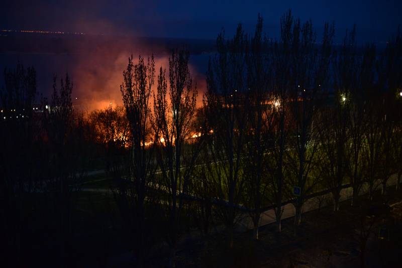 волгоград,тулака,Пожар