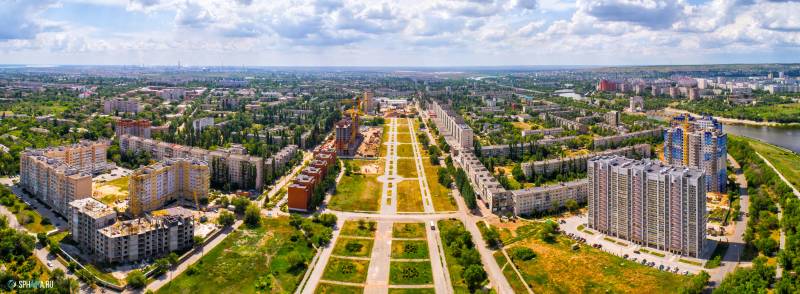 панорама города,город