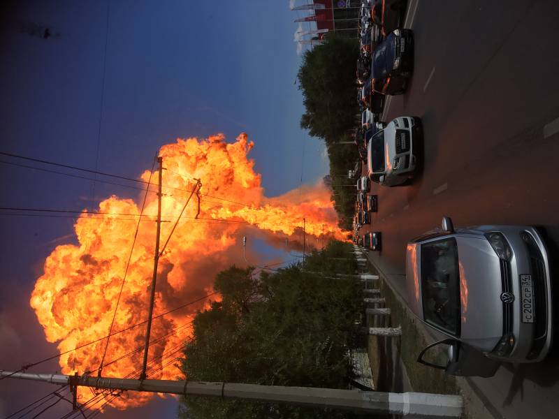 волгоград,Взрыв,Взрыв на АЗС