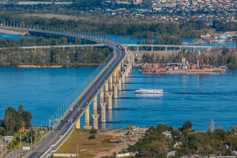 волгоград,мост,волга,танцующий мост,волгоград-сити
